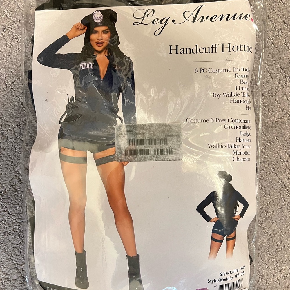 Leg Avenue Handcuff Hottie Cop Costume